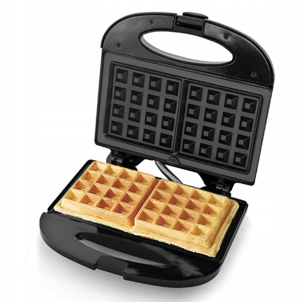 2x TITANUM Raspberry TKT003 waffle iron (750W; black) Brand Esperanza