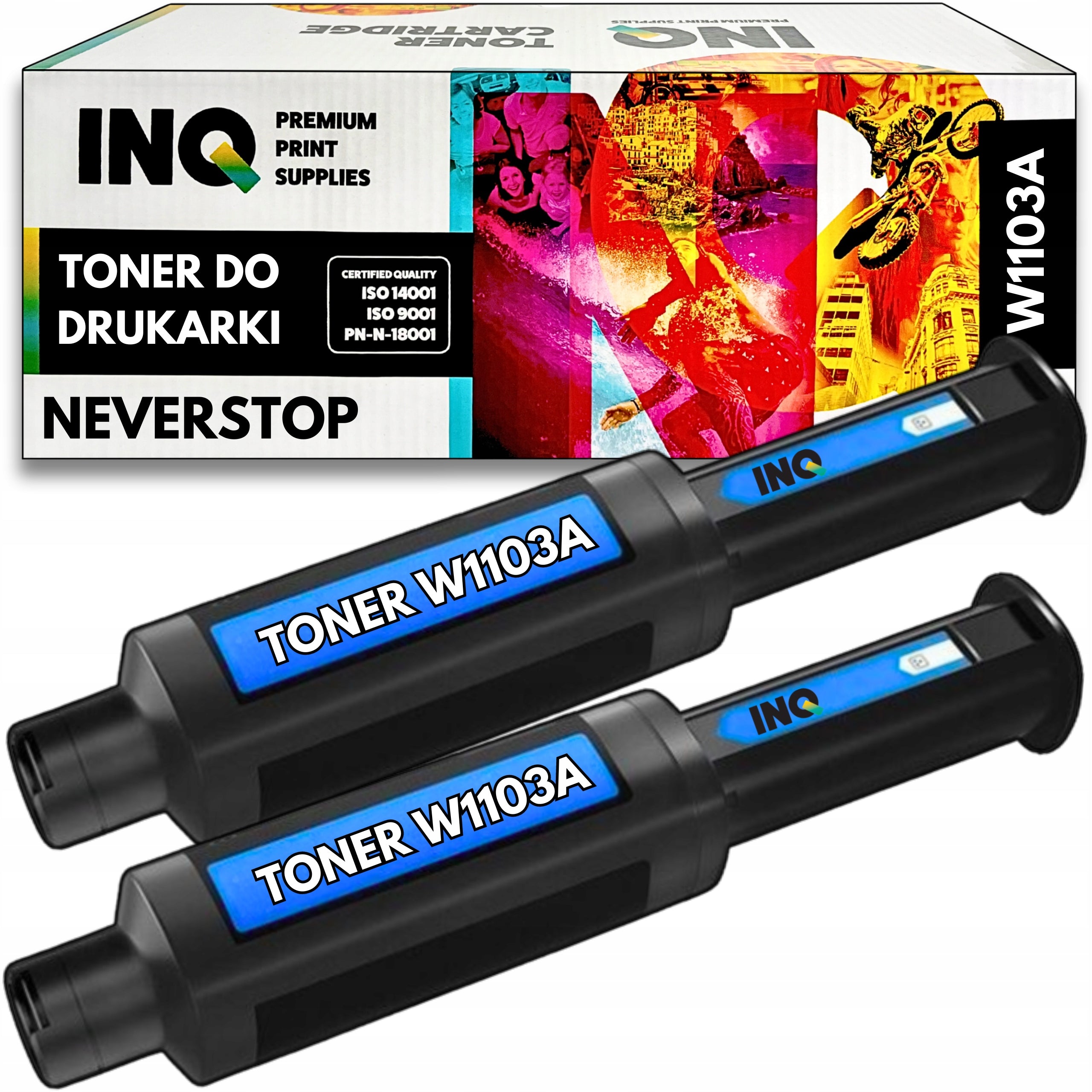 2x TONER 103A W1103A to HP Neverstop | 1000a 1000w 1200a 1200w | black