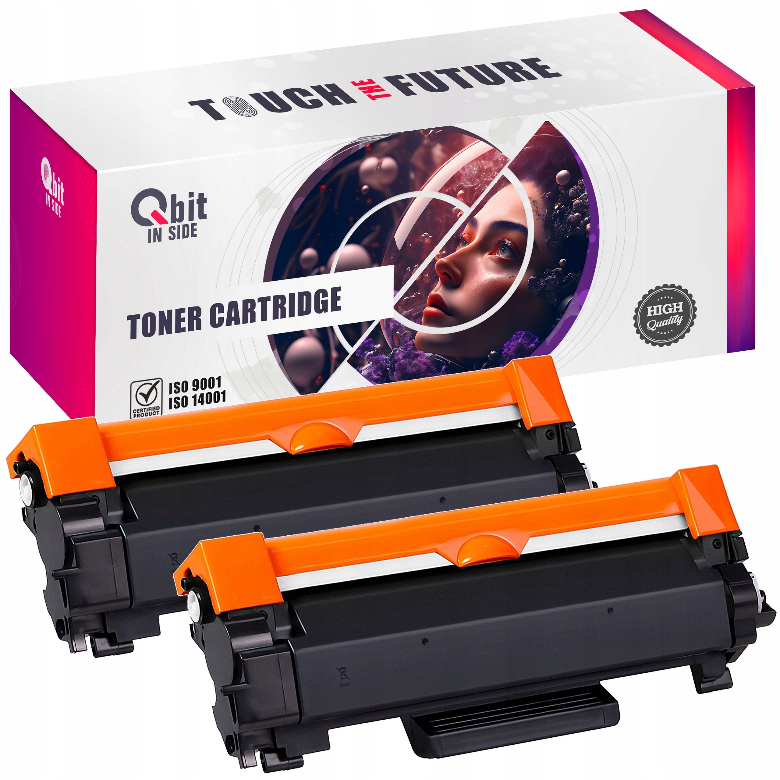 2x TONER FOR BROTHER HL-L2310D HL-L2350DW DCP-L2530DW DCP-L2550DN TN-2420 XL