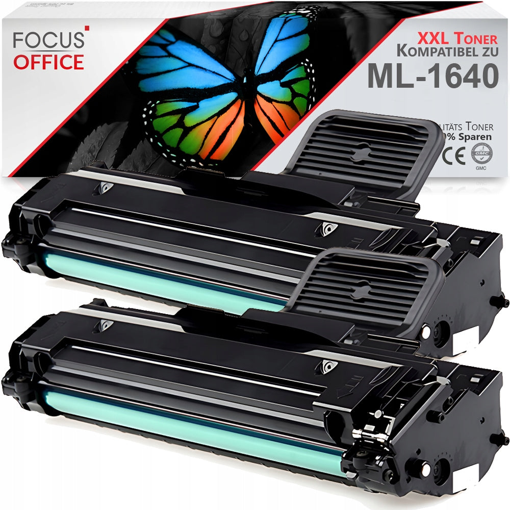 2x TONER FOR SAMSUNG ML-1640 ML1640 ML-2240 ML2240 MLT-D1082S PRINTER