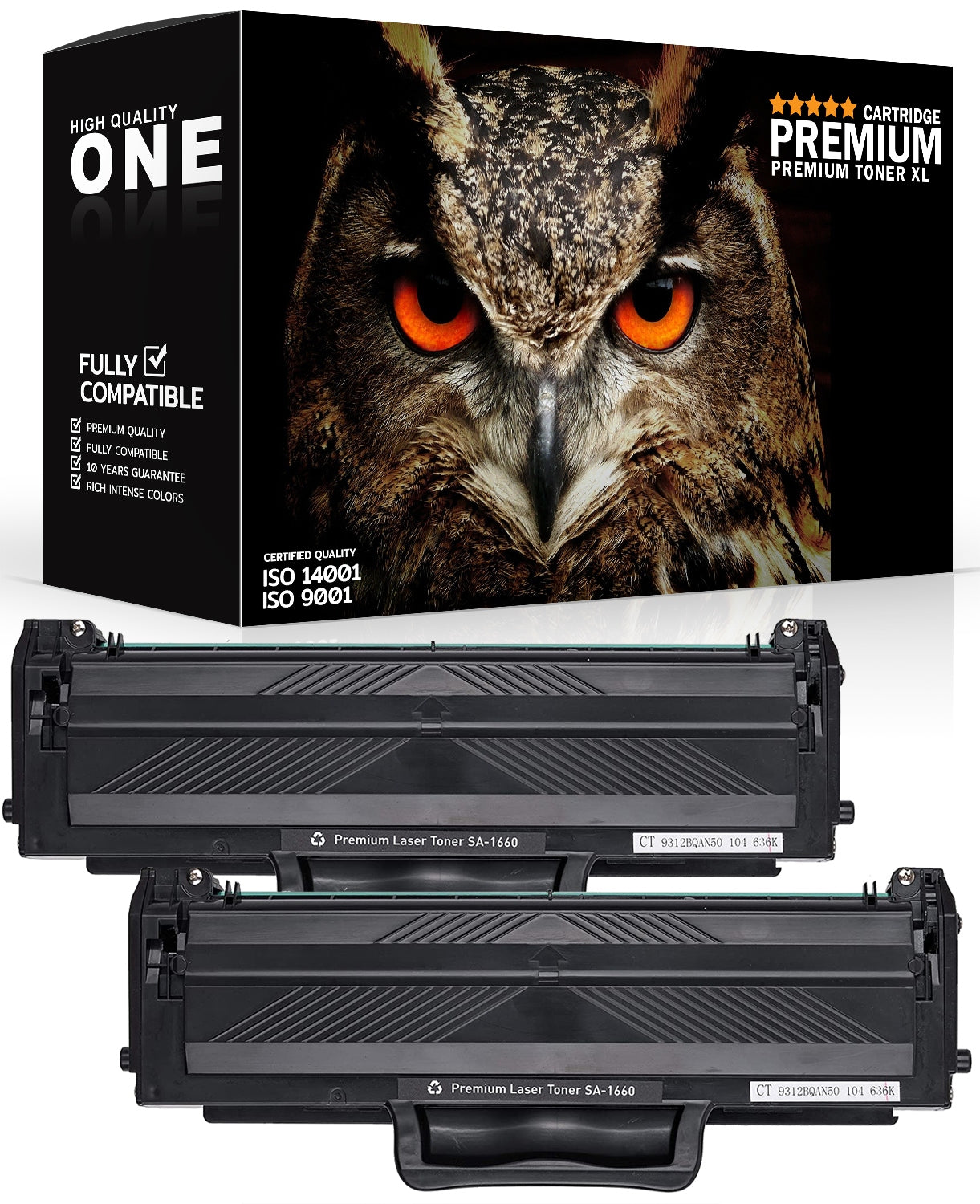 2x TONER FOR SAMSUNG ML1660 SCX-3200 ML1665 SET
