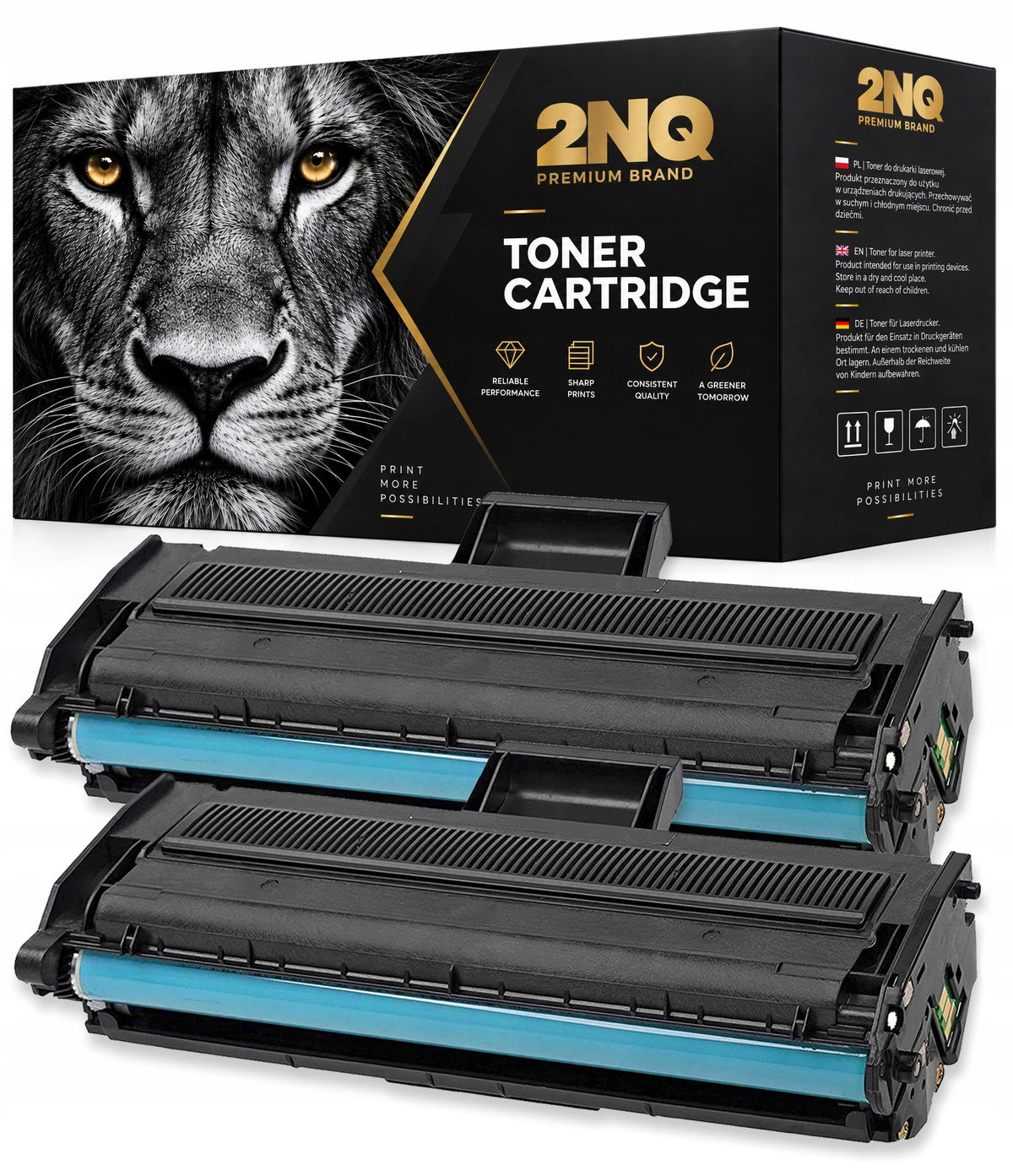 2x TONER MLT-D101S XL FOR SAMSUNG ML2160 ML-2165W SCX-3400 SCX-3405 PRINTER