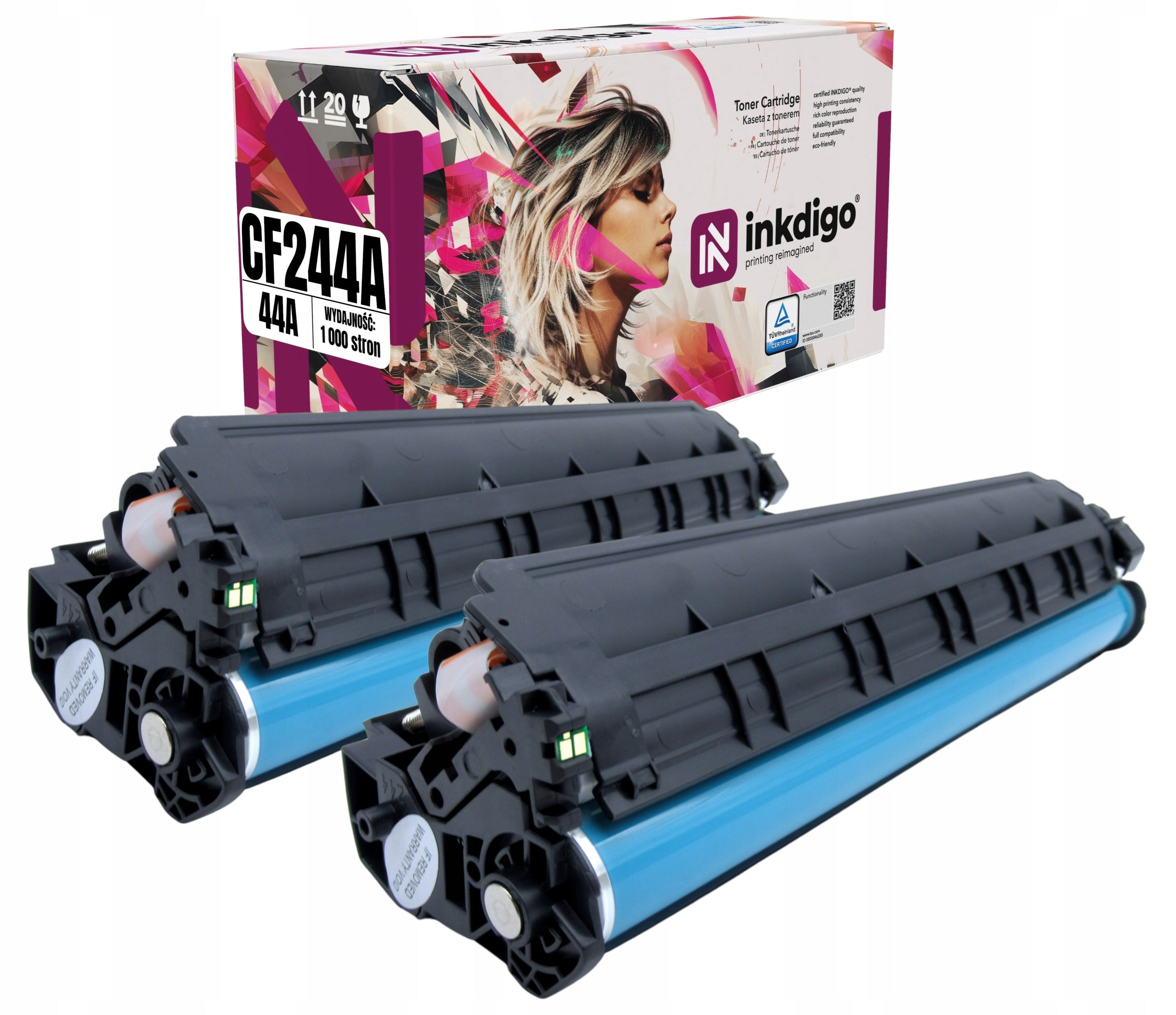 2x TONER for HP LASERJET PRO MFP M28A M28W LASERJET M28W LASERJET M14 M17