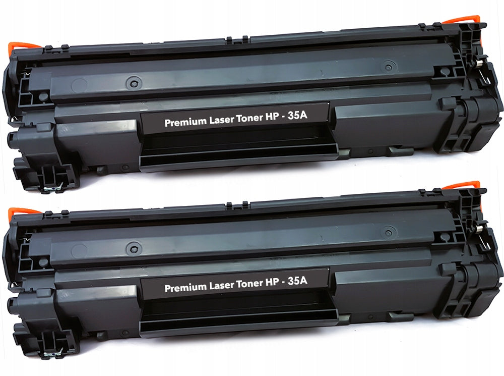 2x TONER for HP LaserJet P1005 P1006 CB435A NEW Manufacturer Commerce Ink