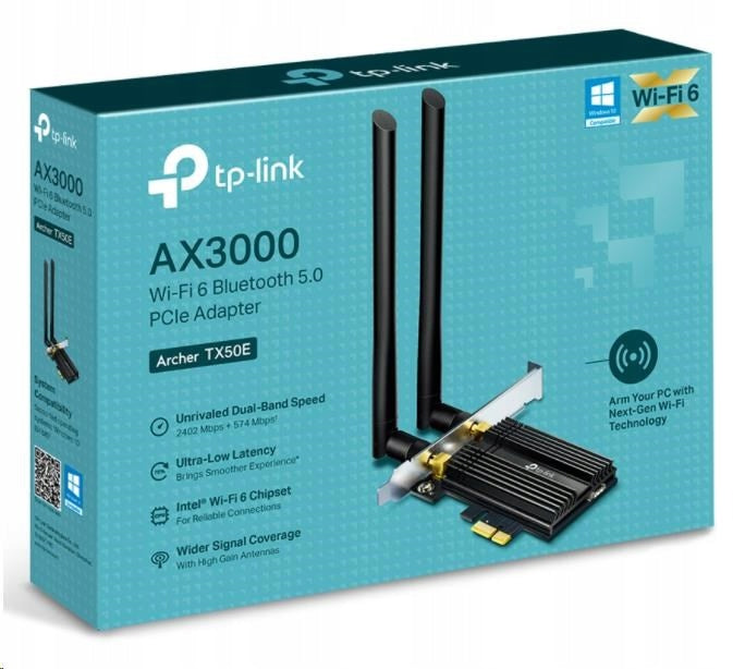 2x TP-LINK ARCHER TX50E network card Manufacturer TP-Link