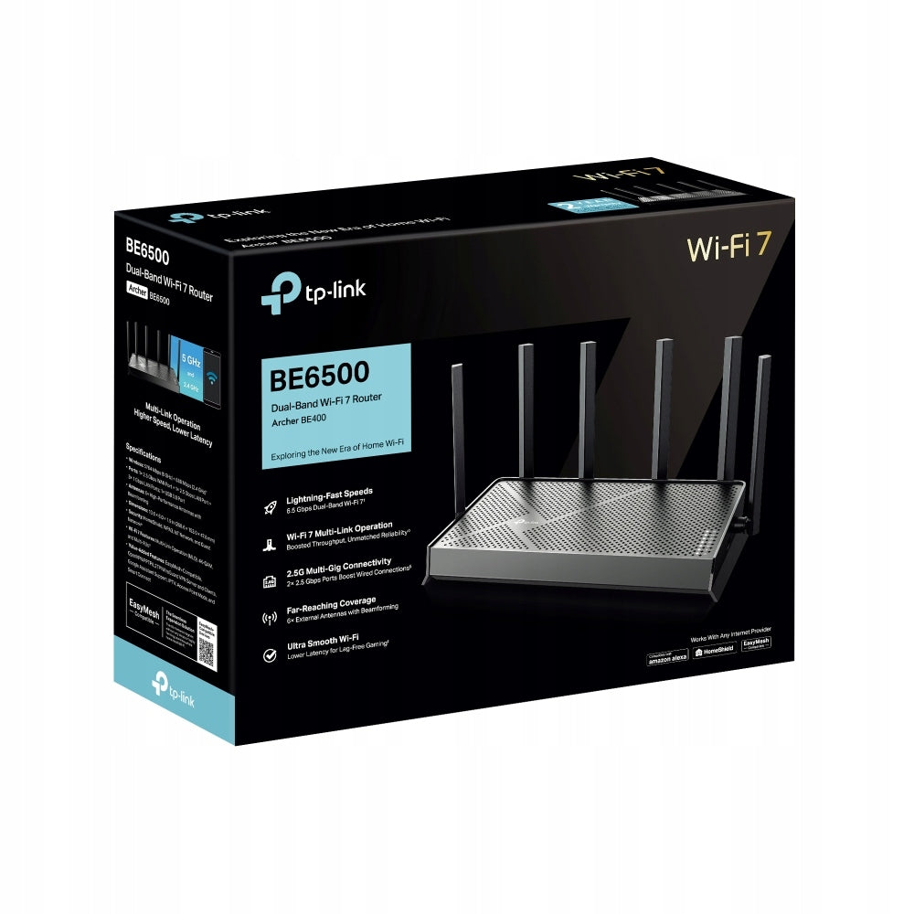 2x TP-LINK Archer BE400 router Model Archer BE400