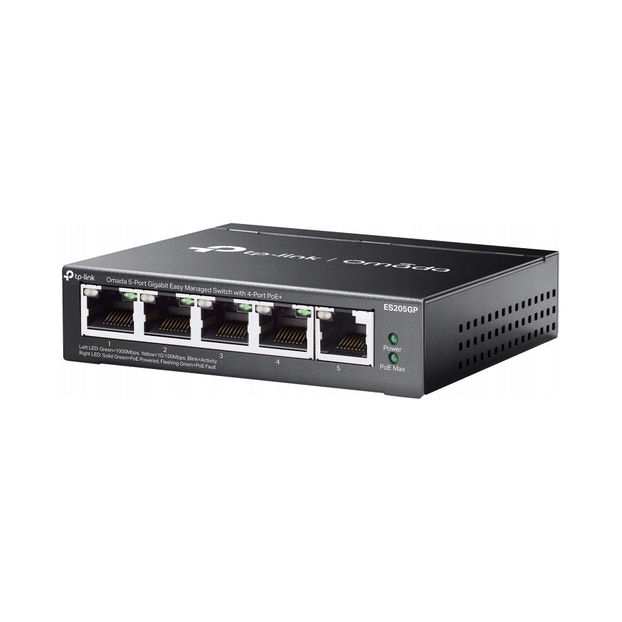 2x TP-Link ES205GP Omada Easy Managed Switch