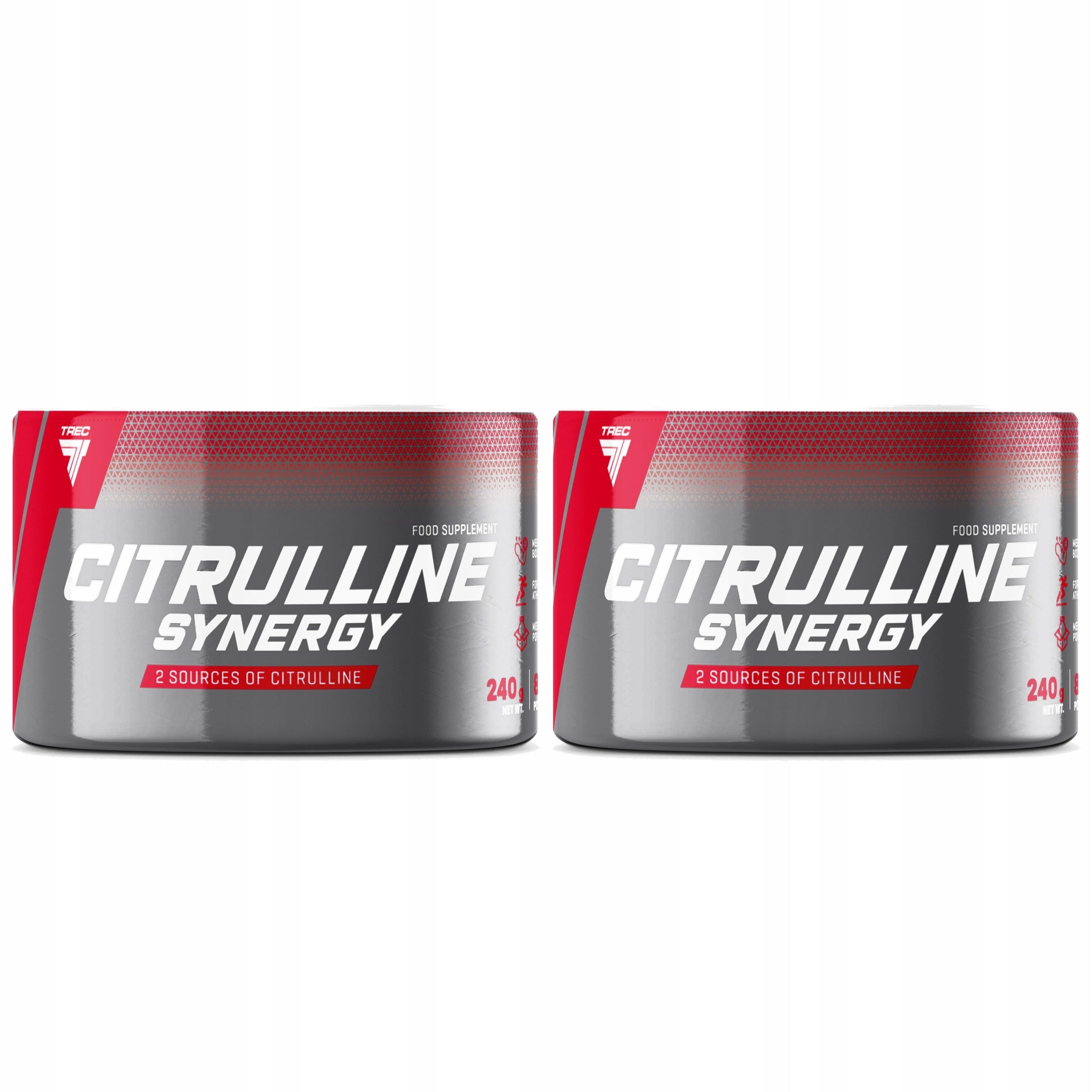 2x TREC CITRULLINE SYNERGY 240g CITRUS PUMP STRENGTH