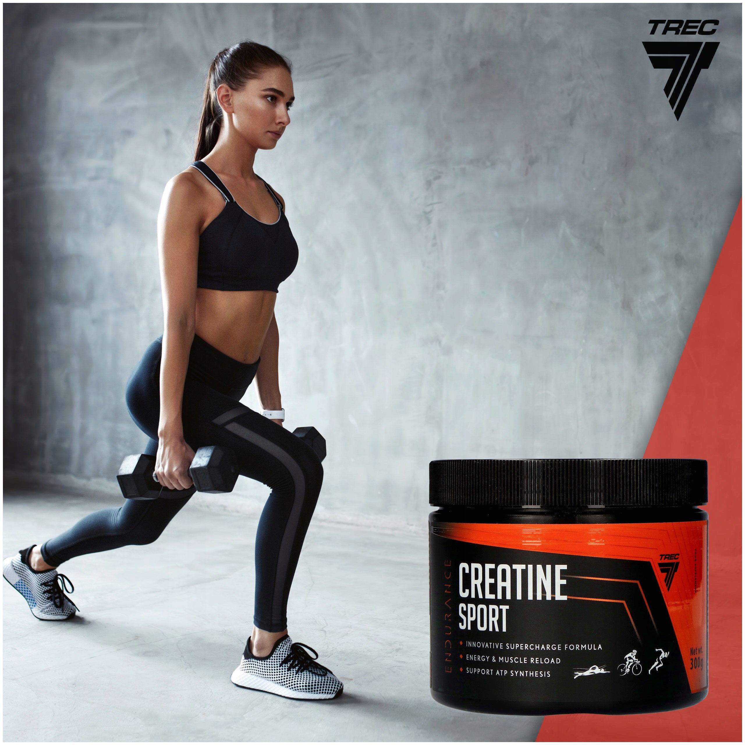 2x TREC Endurance Creatine Sport 300g CREATINE MONO Brand Trec Nutrition