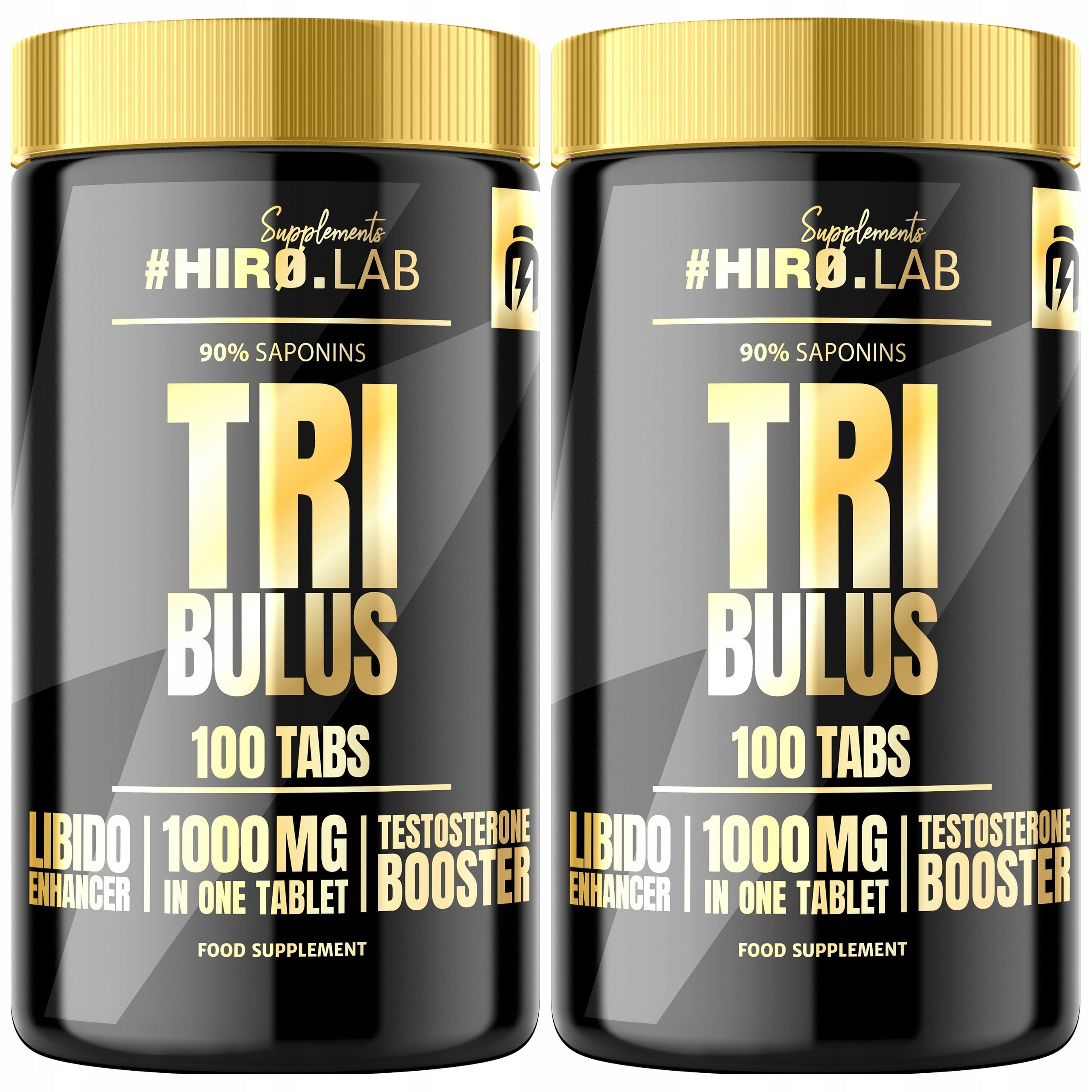 2x TRIBULUS Testosterone TERRESTRIS MACE 100 kaps Booster Libido HIRO.