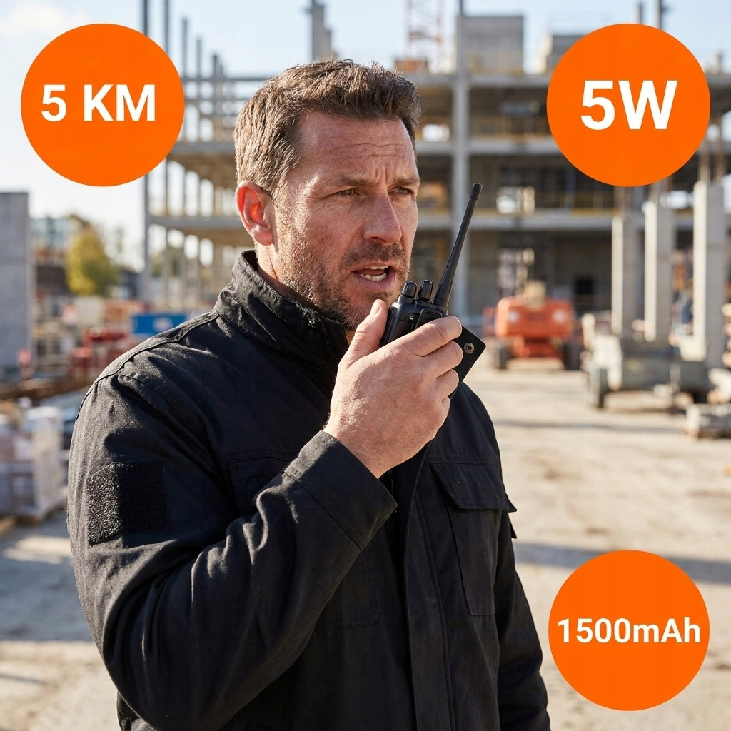 2x TWO-WAY RADIO BAOFENG BF-888S Walkie-Talkie PMR LONG RANGE 5km Set Manufacturer code Baofeng BF-888s Krótkofalówka Zasięg 5km