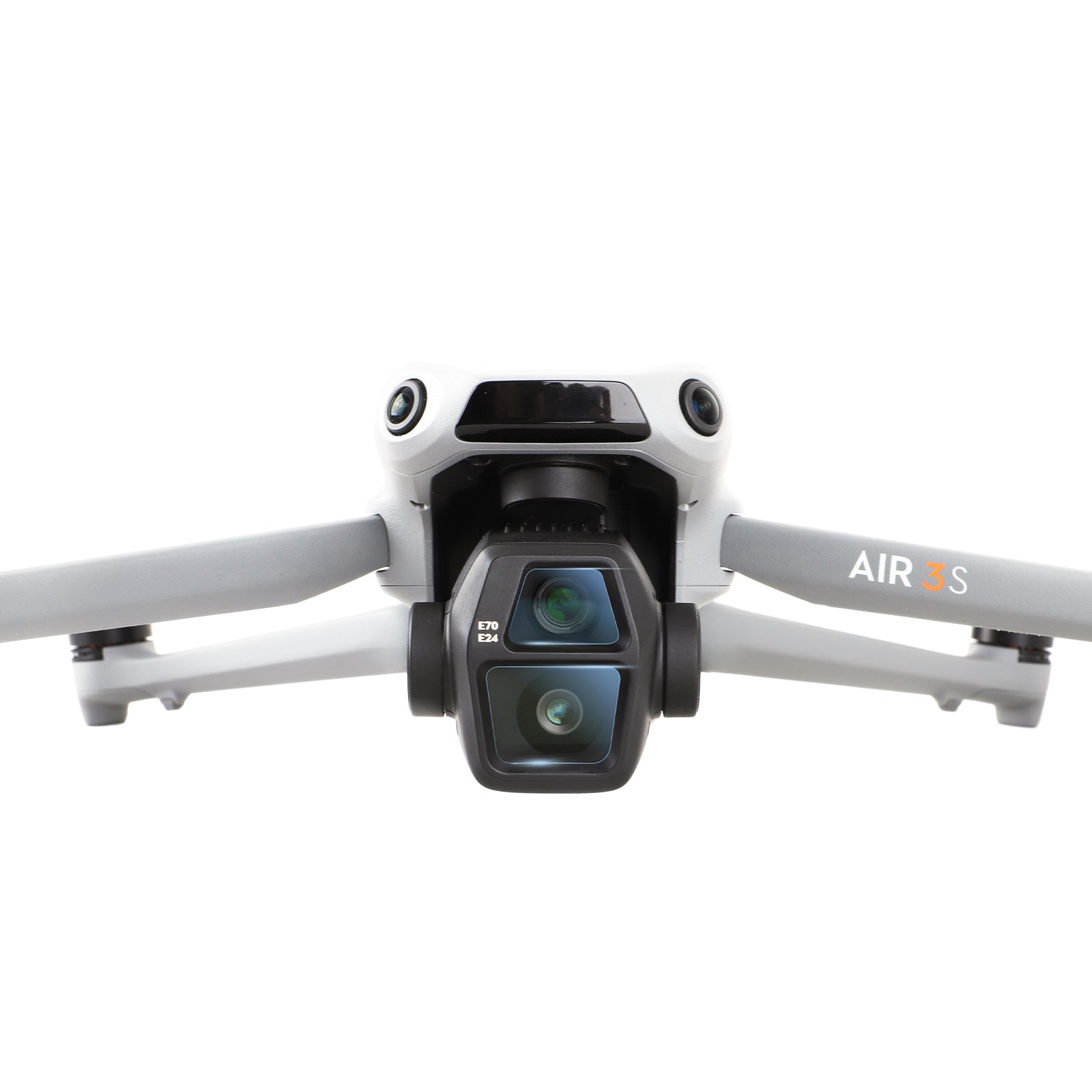 2x Tempered Glass Lens Cover Set for DJI AIR 3S 3 S Drone Packaging status original