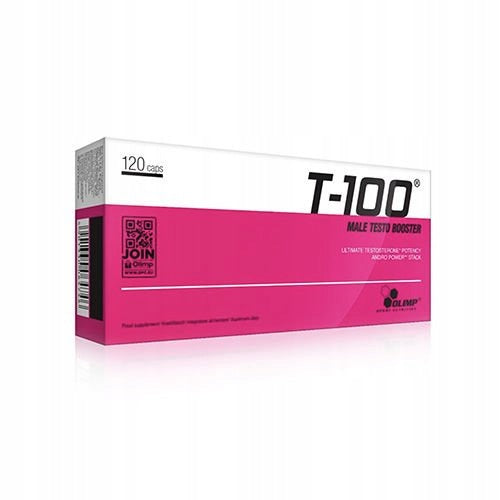 2x Testosterone Booster T-100 Testosterone DAA Tribulus Maca Zinc 120 kaps O Expiration date at least six months from the date of purchase