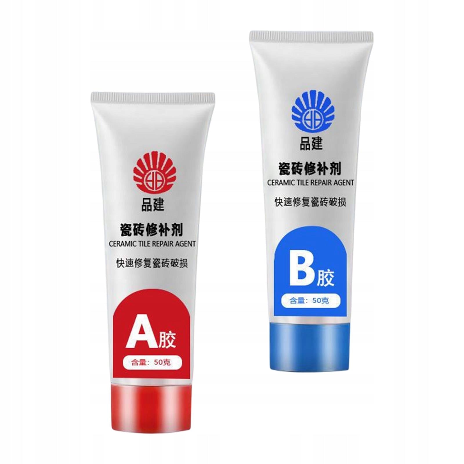 2x Tile Repair Agent Ceramic Paste Repair Drill bit type Spade