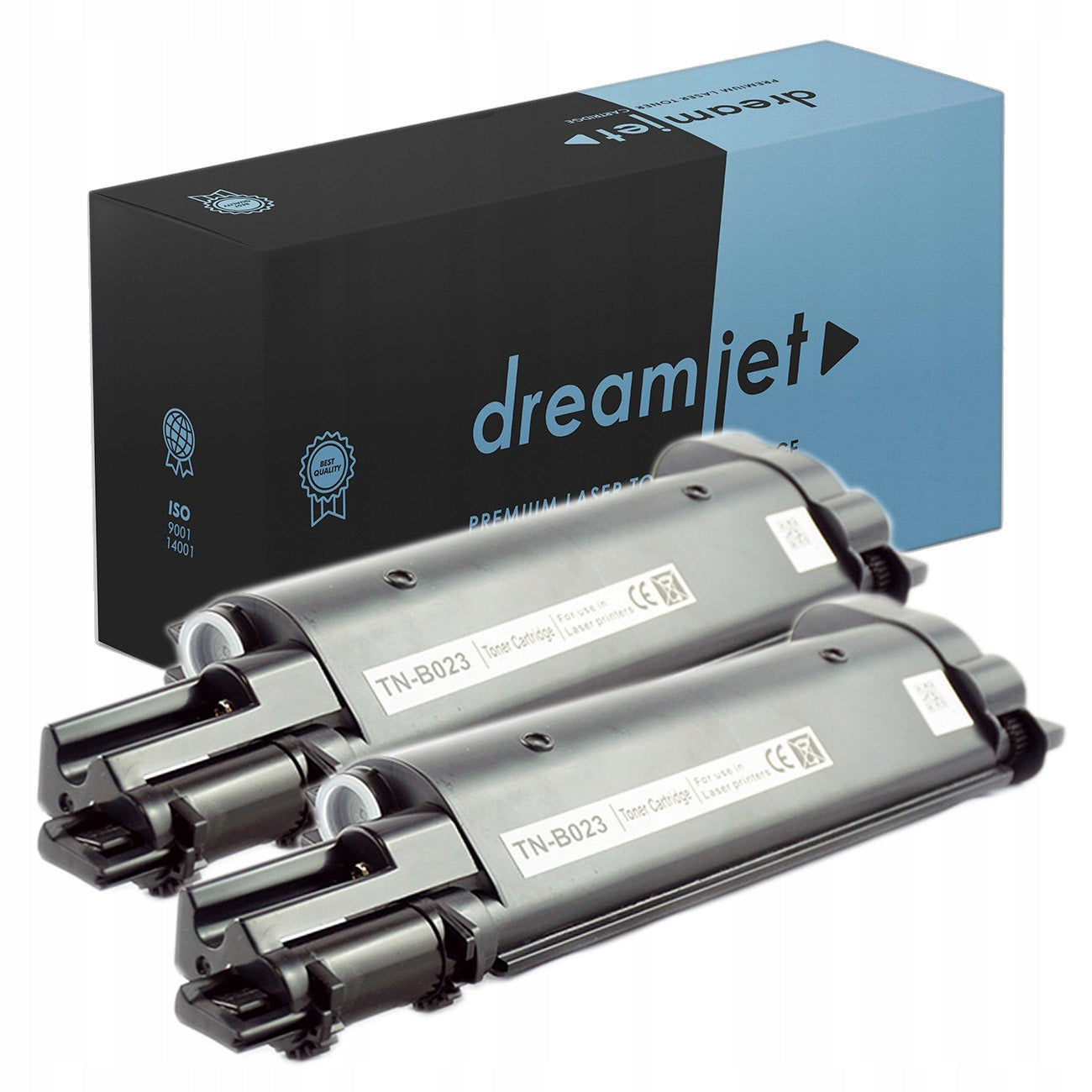 2x Toner cartridge for BROTHER TN-B023 MFC-B7715DW NEW