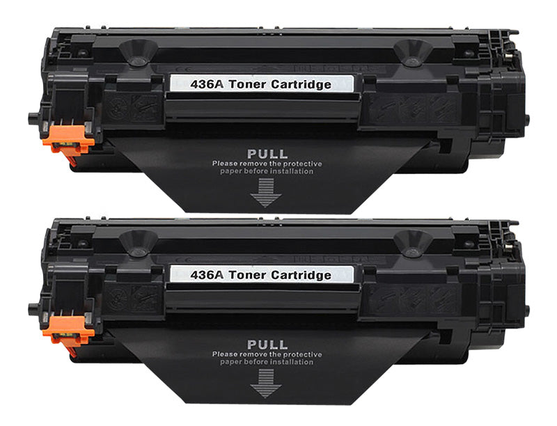2x Toner cartridge for HP P1505 P1505n M1120 M1522nf CB436A