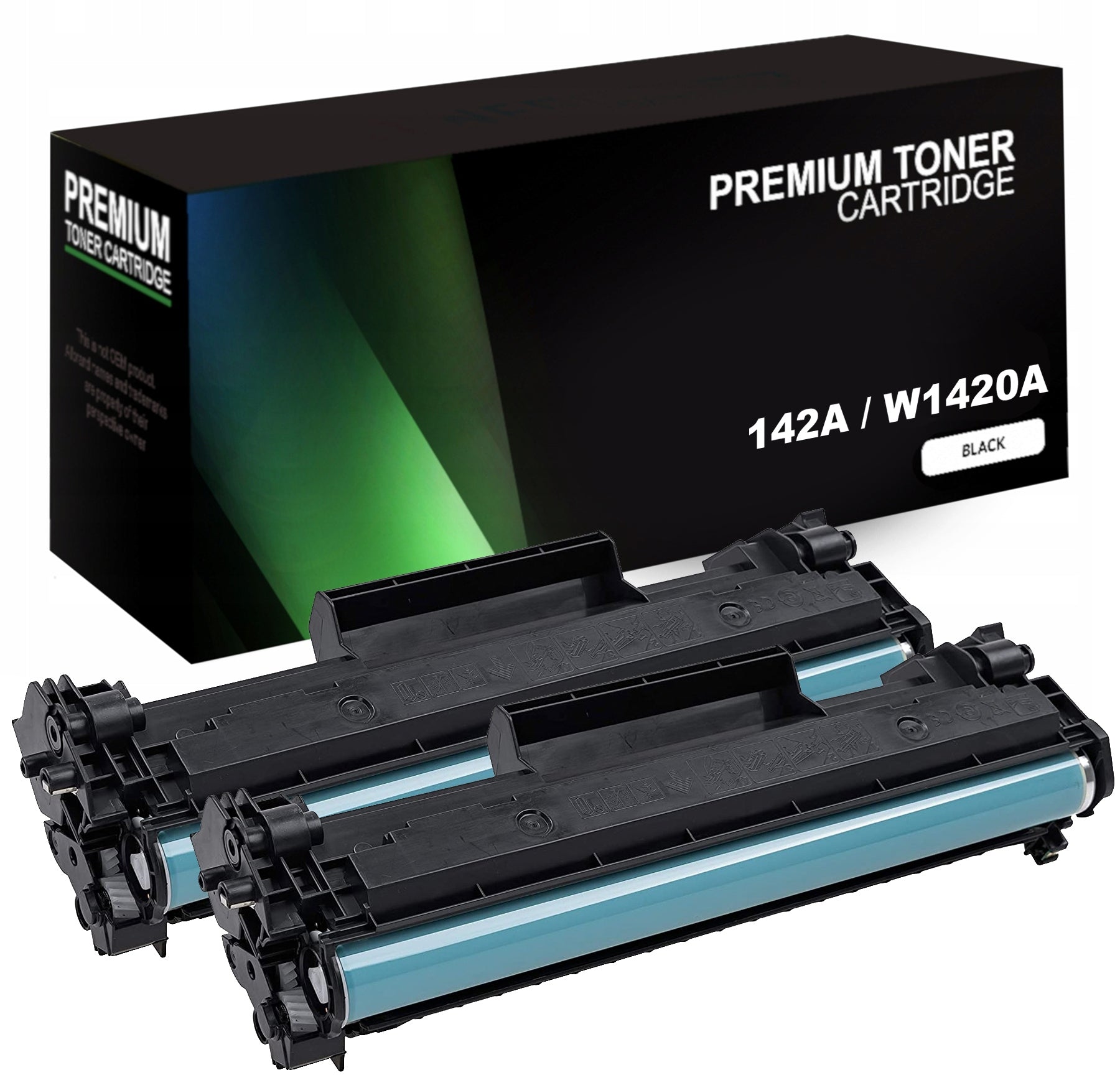2x Toner cartridge for HP W1420A LaserJet M110w M110we M140we