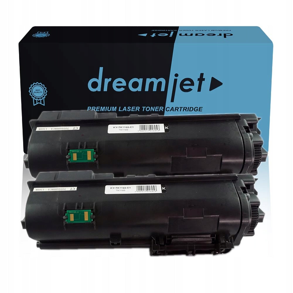 2x Toner cartridge for KYOCERA TK1160 P2040DW P2040DN EcoSys