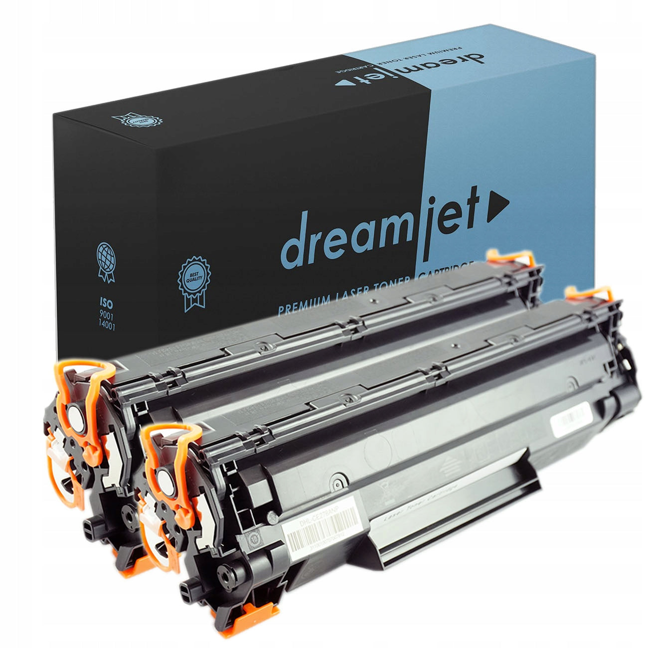 2x Toner for HP 78a Laserjet Pro M1536dnf MFP