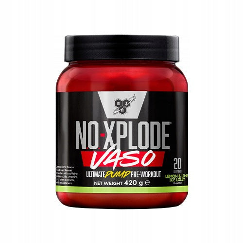 2x Training muscle pump L-Citrulline L-Arginine caffeine BSN N.O Xplode Expiration date at least six months from the date of purchase