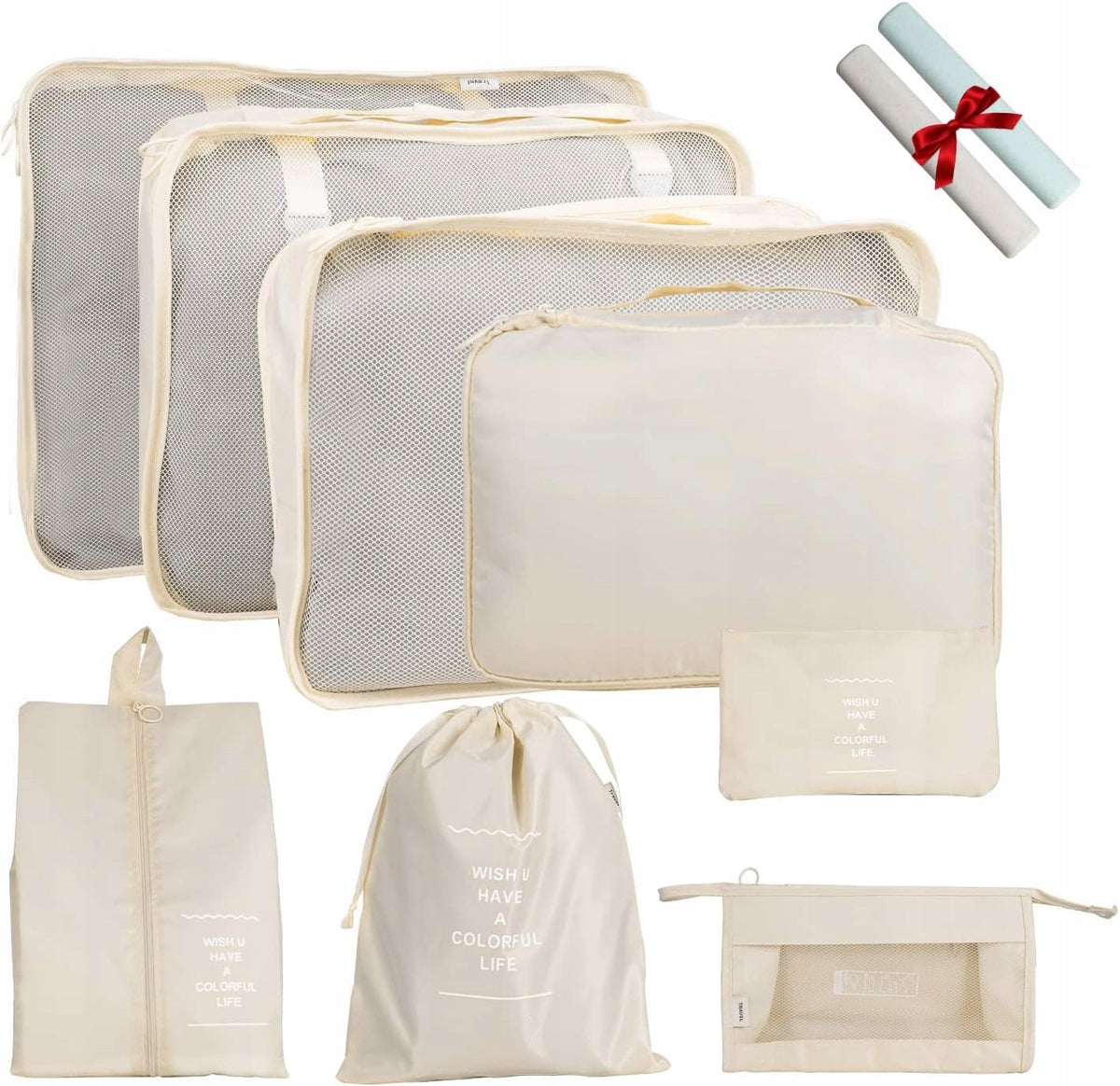 2x Travel Organizer for Clothes Case 10 Pack