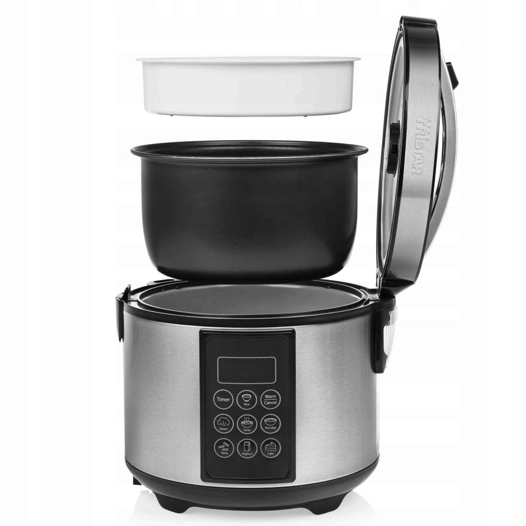 2x Tristar | Multicooker | RK-6132 | 500 W | 1.5 L | 7 Programs | Dominant color silver/gray