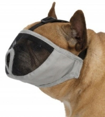 2x Trixie muzzle S For Short Breed Dogs Grey Manufacturer code 123