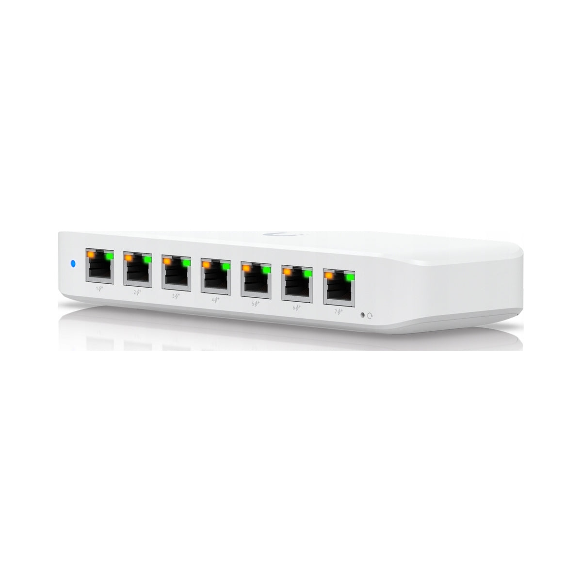 2x UBIQUITI UniFi Switch Ultra, 8-Port, Layer 2, (7) GbE PoE+ Output Ports