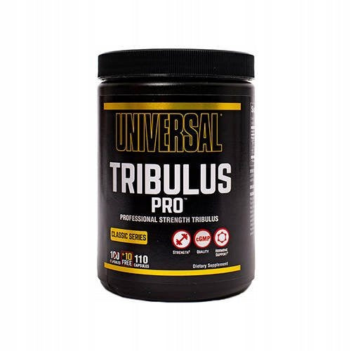 2x UNIVERSAL Tribulus Pro - 110caps TESTOSTERONE STRENGTH Expiration date at least six months from the date of purchase