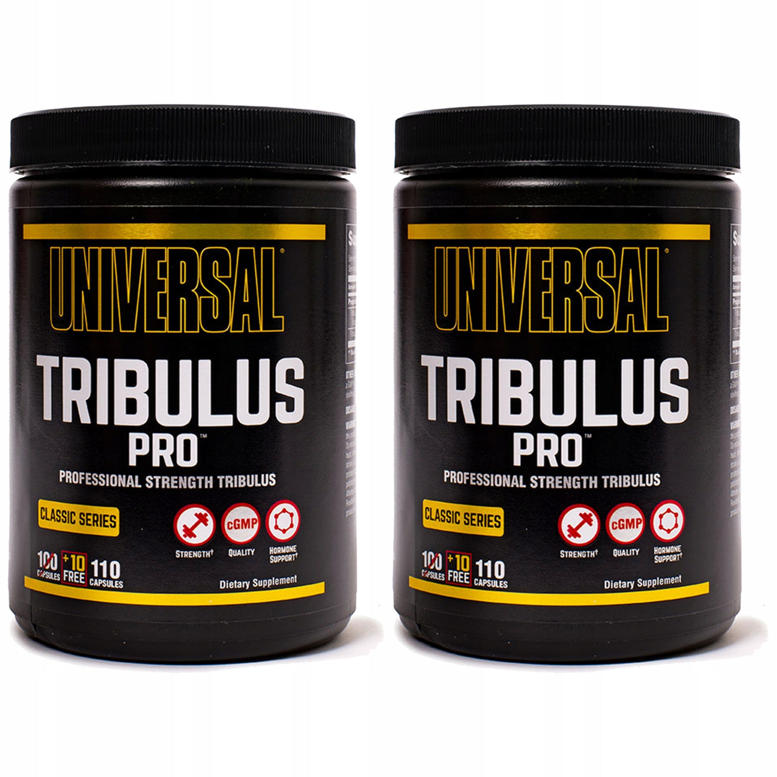2x UNIVERSAL Tribulus Pro - 110caps TESTOSTERONE STRENGTH
