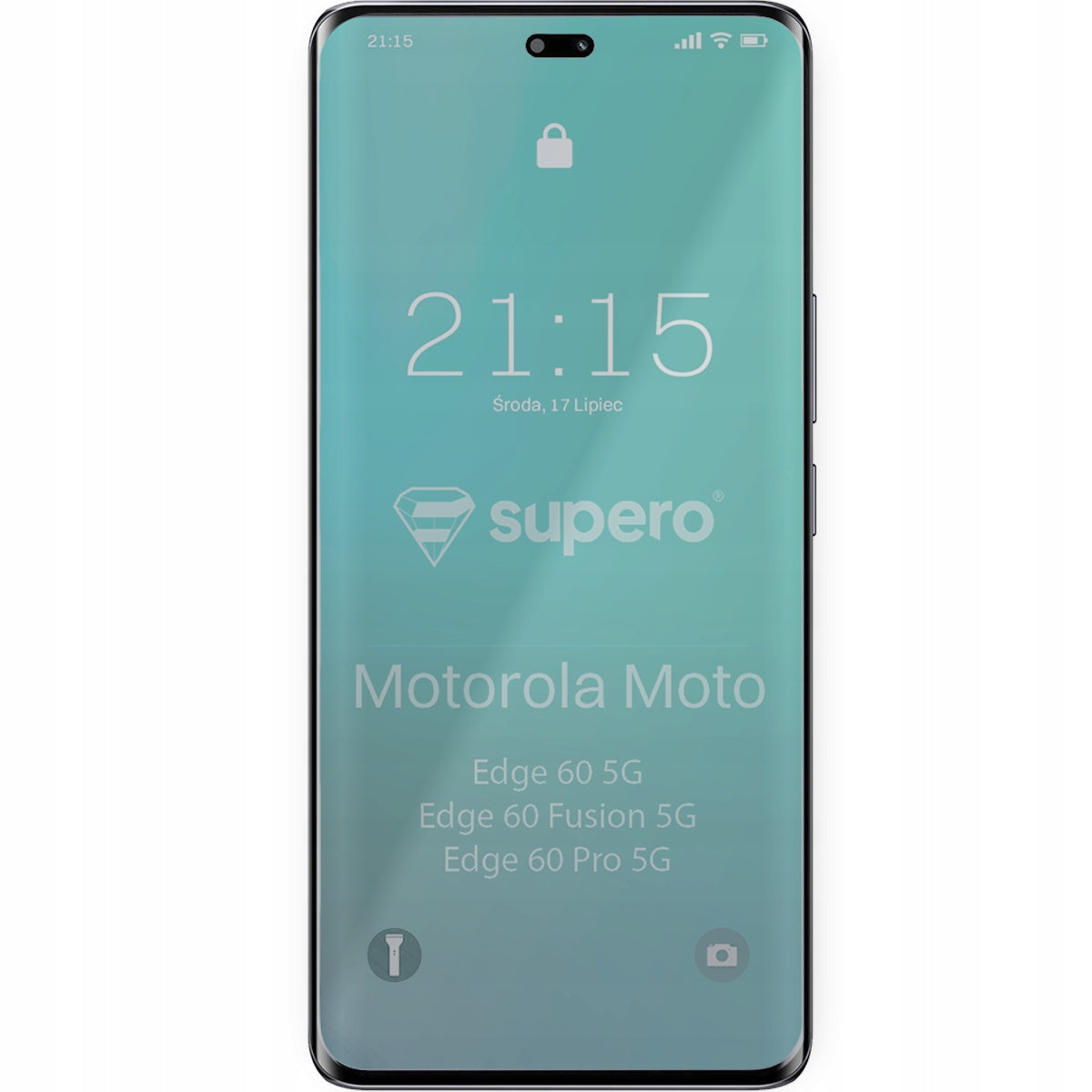 2x UV Tempered Glass for Motorola Moto Edge 60/Fusion/Pro 5G Per Display Dedicated brand Motorola