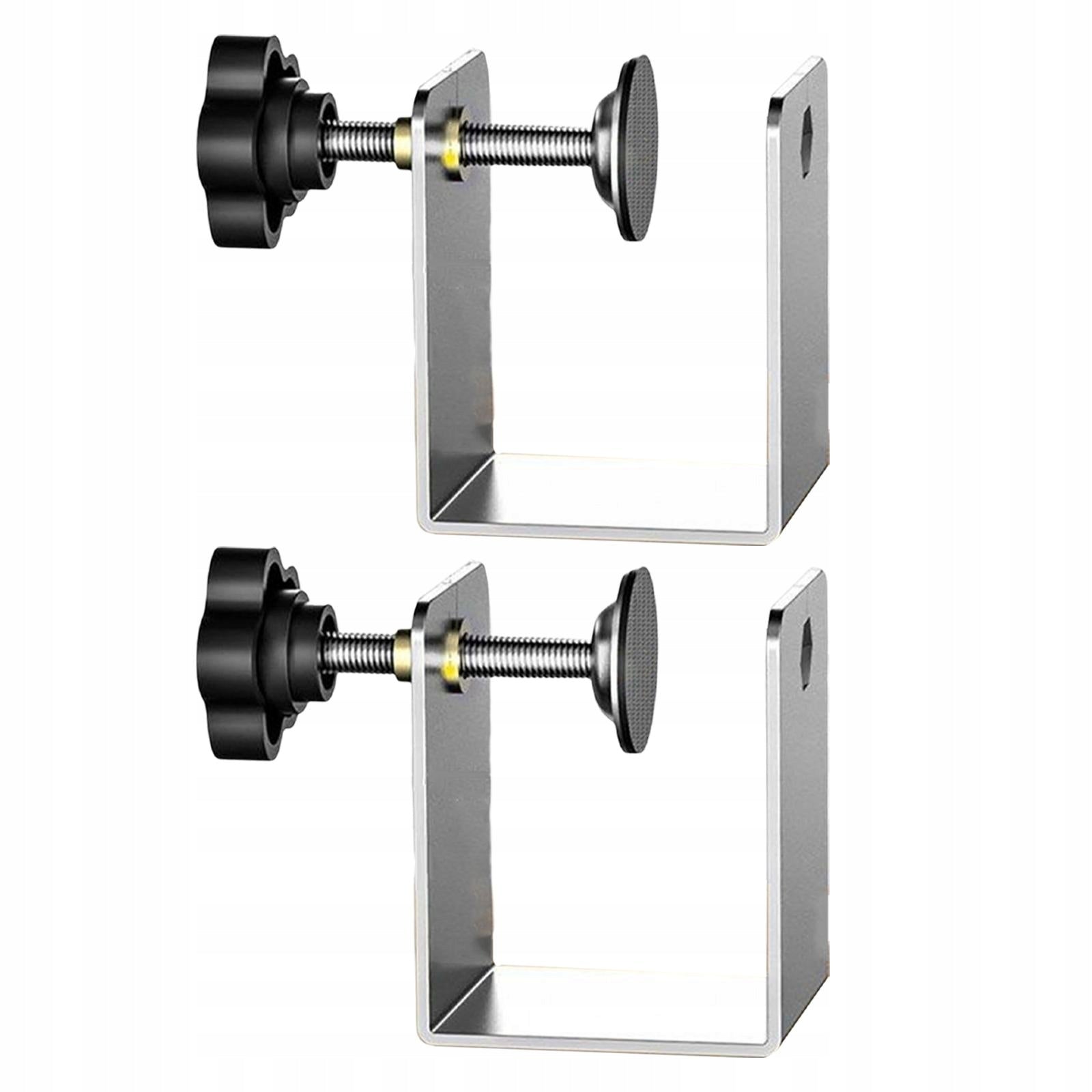 2x Universal Drawer Front Mounting Clamp Front
