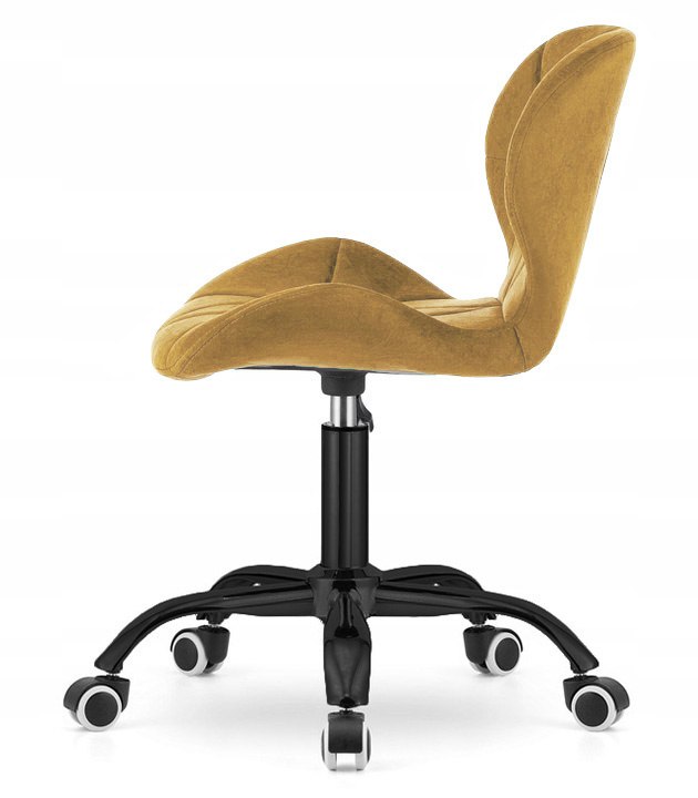 2x VASTO OFFICE VELVET SAND SMOKE swivel chair Brand Lugano