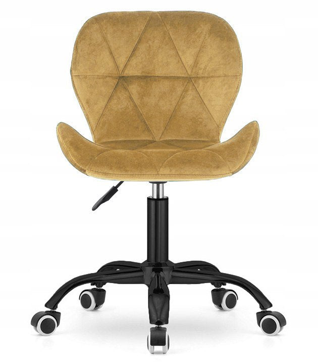 2x VASTO OFFICE VELVET SAND SMOKE swivel chair Packaging status original