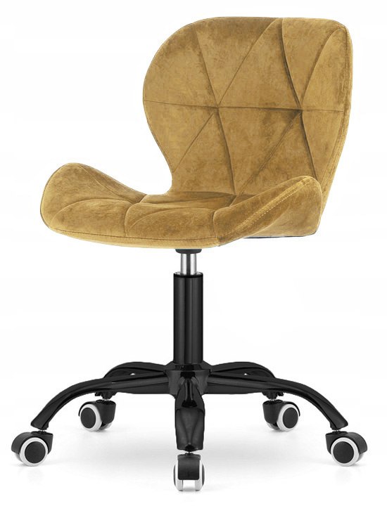 2x VASTO OFFICE VELVET SAND SMOKE swivel chair