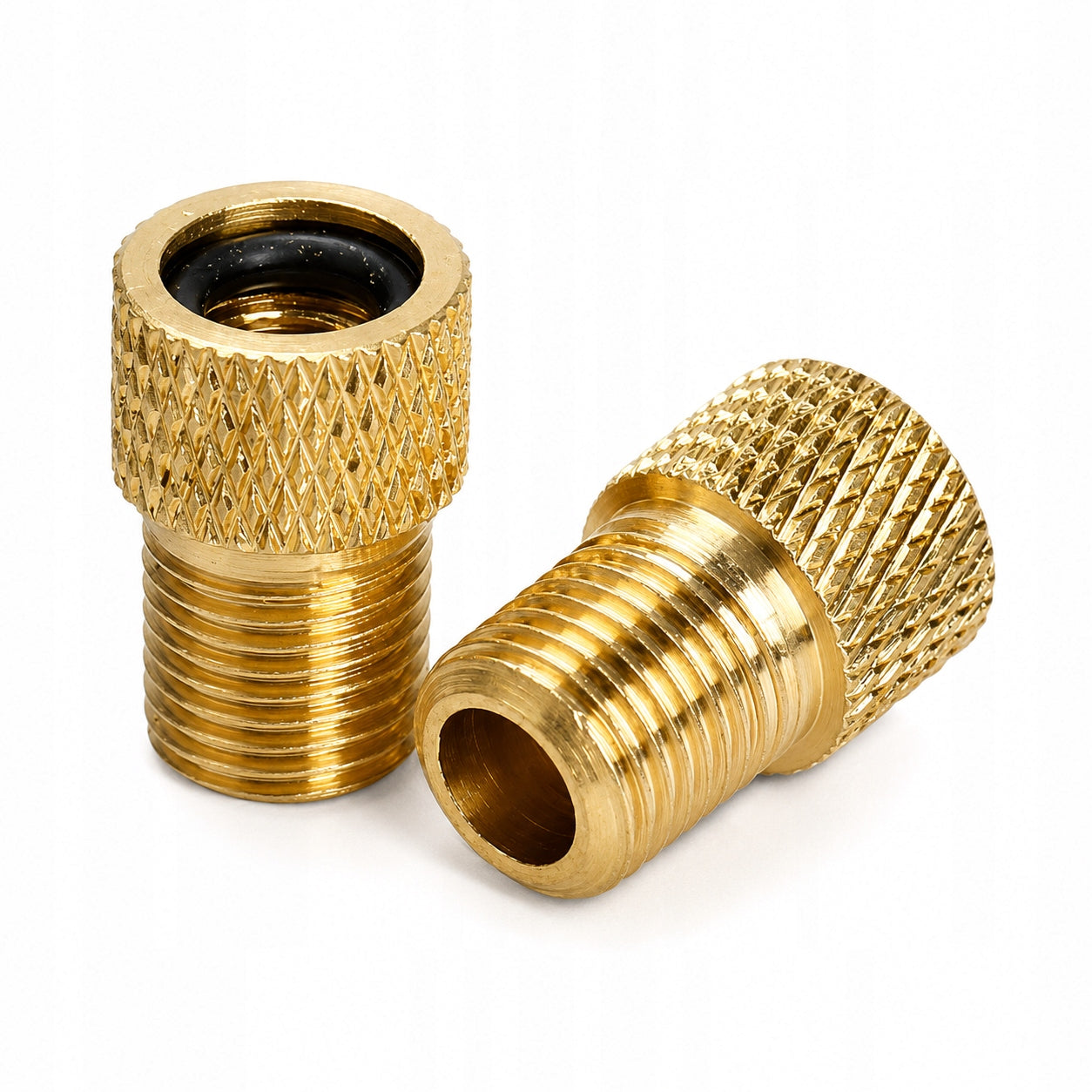 2x Valve adapter for pumping at PRESTA AUTO station reduction FV/DV - AV
