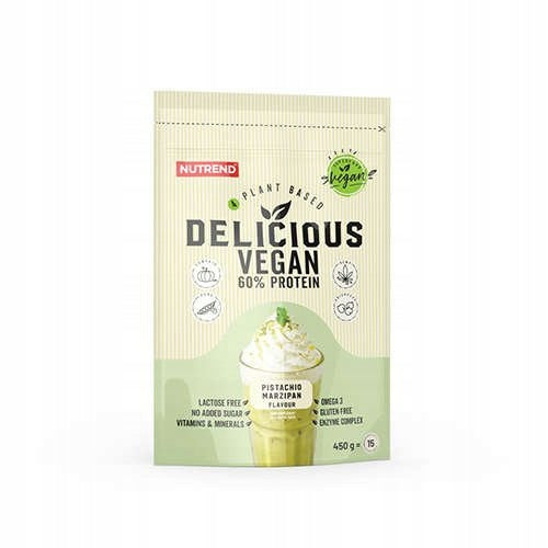 2x Vegetable protein vegan chickpea peas hemp pumpkin NUTREND Expiration date at least six months from the date of purchase
