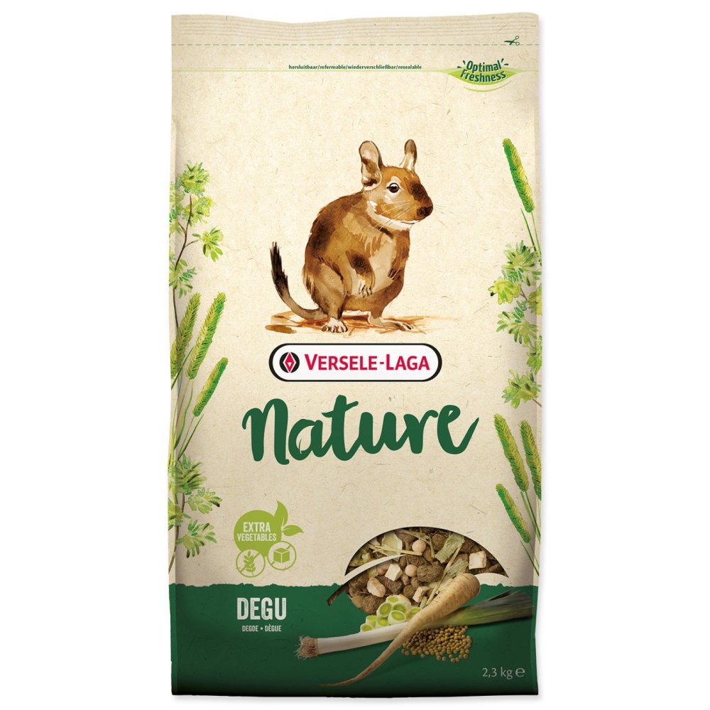 2x Versele-Laga Degu Nature 2.3kg