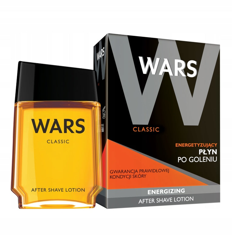 2x WARS CLASSIC AFTERSHAVE BLACK 90ml