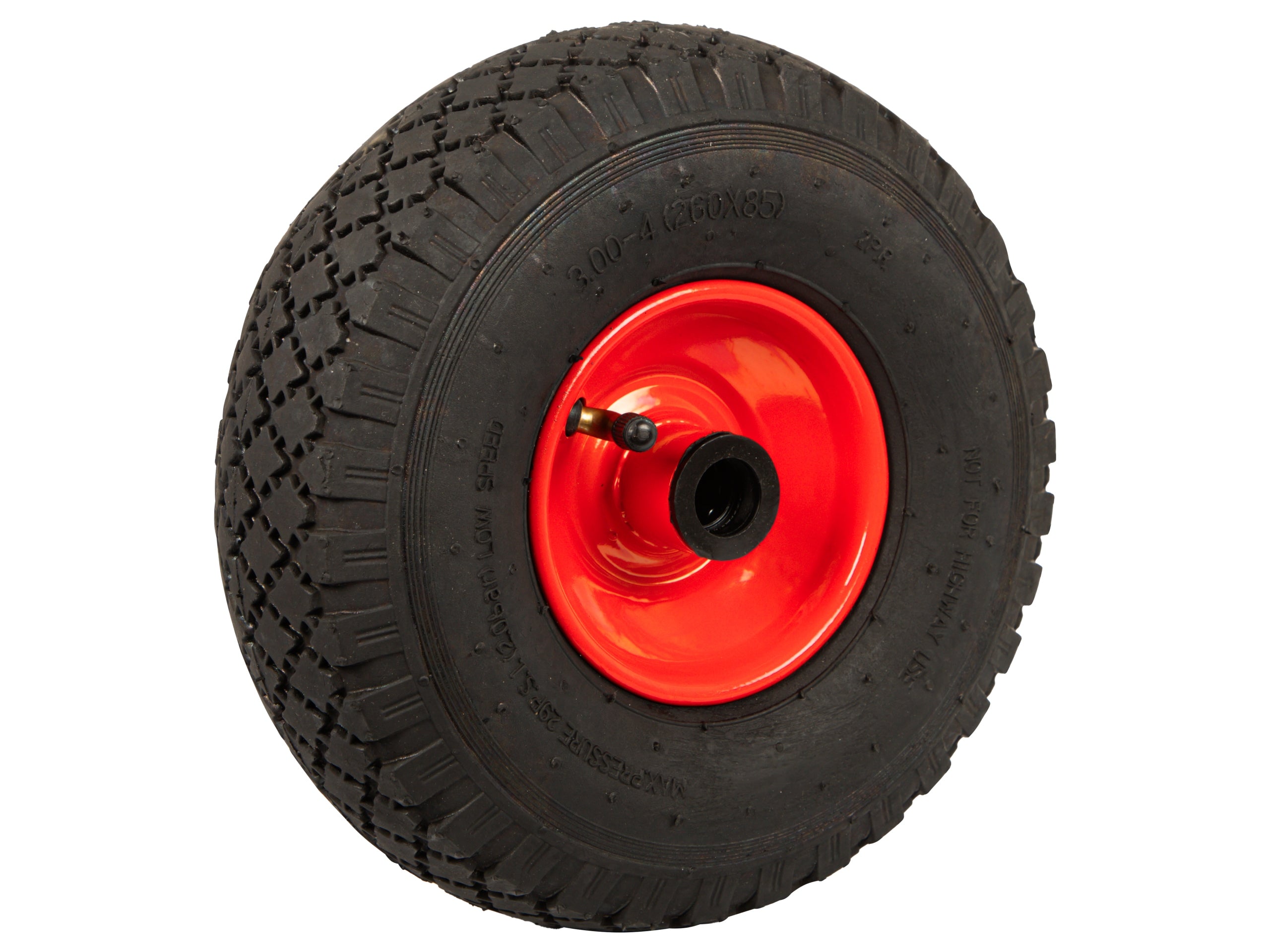 2x WHEEL FOR WHEELBARROW TROLLEY PLATFORM 260x85MM 3,00/4 WHEEL INNER TUBE fi 20 136KG Product weight with unit packaging 2 kg