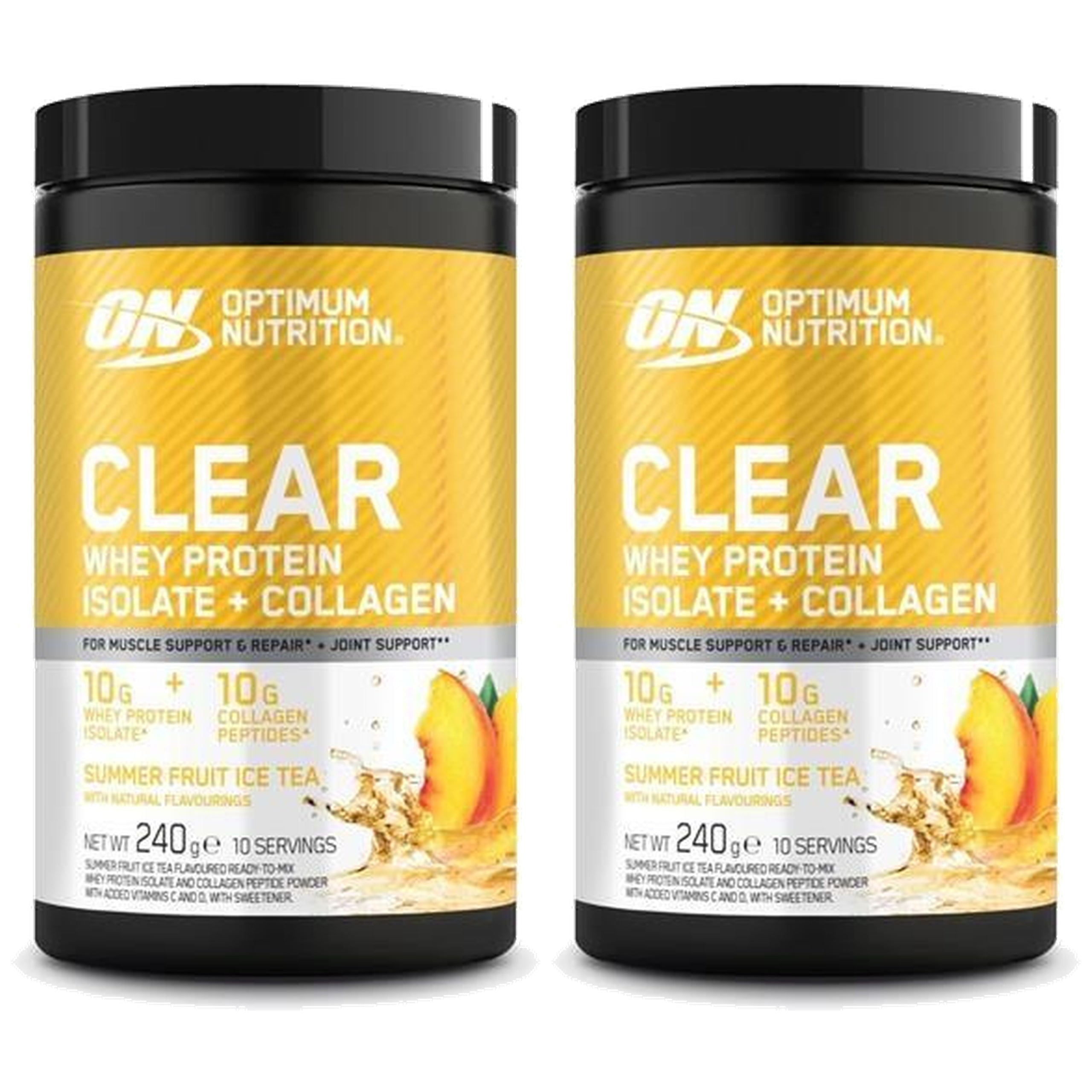 2x WHEY ISOLATE WHEY COLLAGEN JOINTS MUSCLES VITAMIN C OPTIMUM