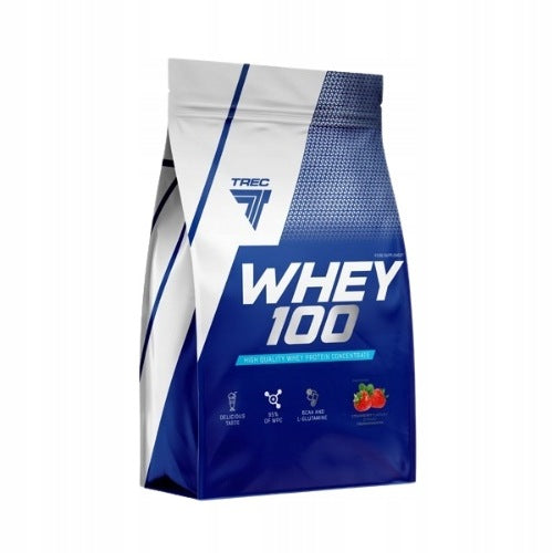 2x WHEY PROTEIN 100 CONCENTRATE WPC MUSCLE MASS 2275g TREC Expiration date at least six months from the date of purchase