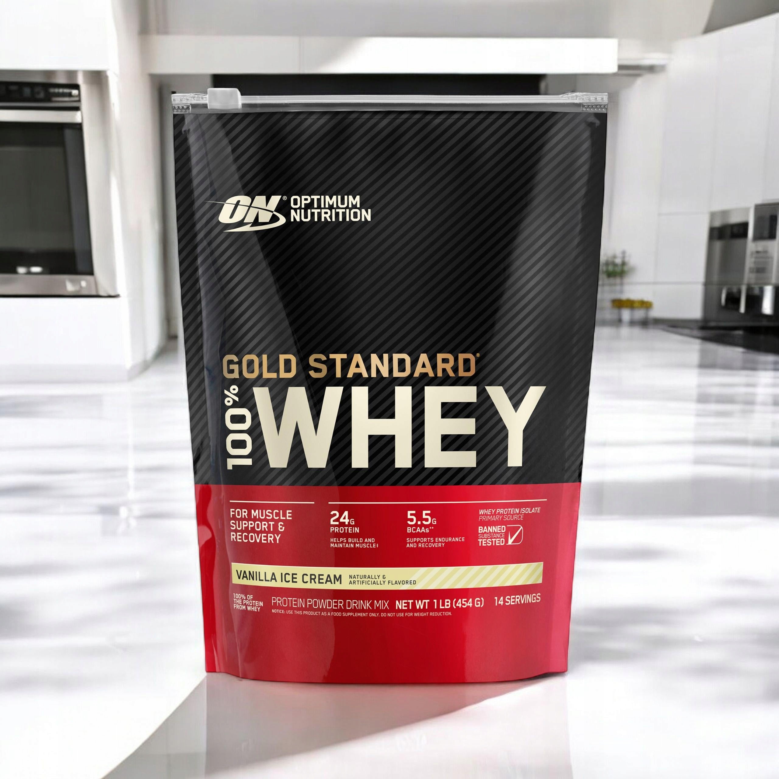 2x WHEY PROTEIN ISOLATE + CONCENTRATE 82% PROTEIN 450g OPTIMUM NUTRITION Brand Optimum Nutrition