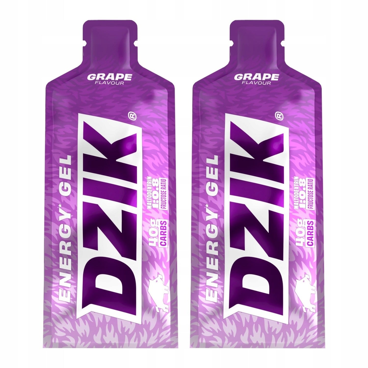 2x WK DZIK Energy Gel Grape 66 g
