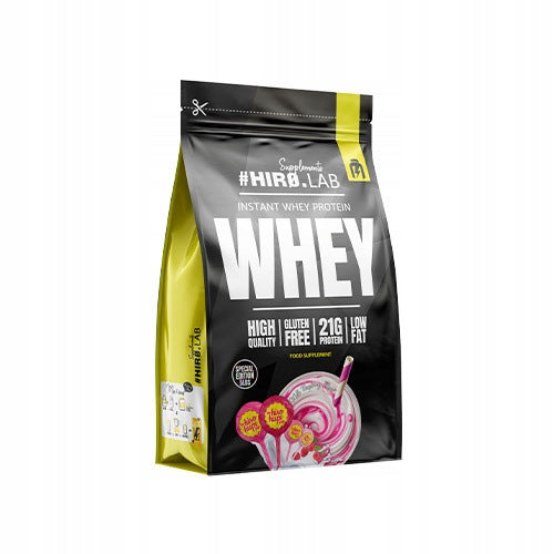 2x WPC Instant Whey Protein 2000 g Milk Raspberry Lollipop Expiration date at least six months from the date of purchase