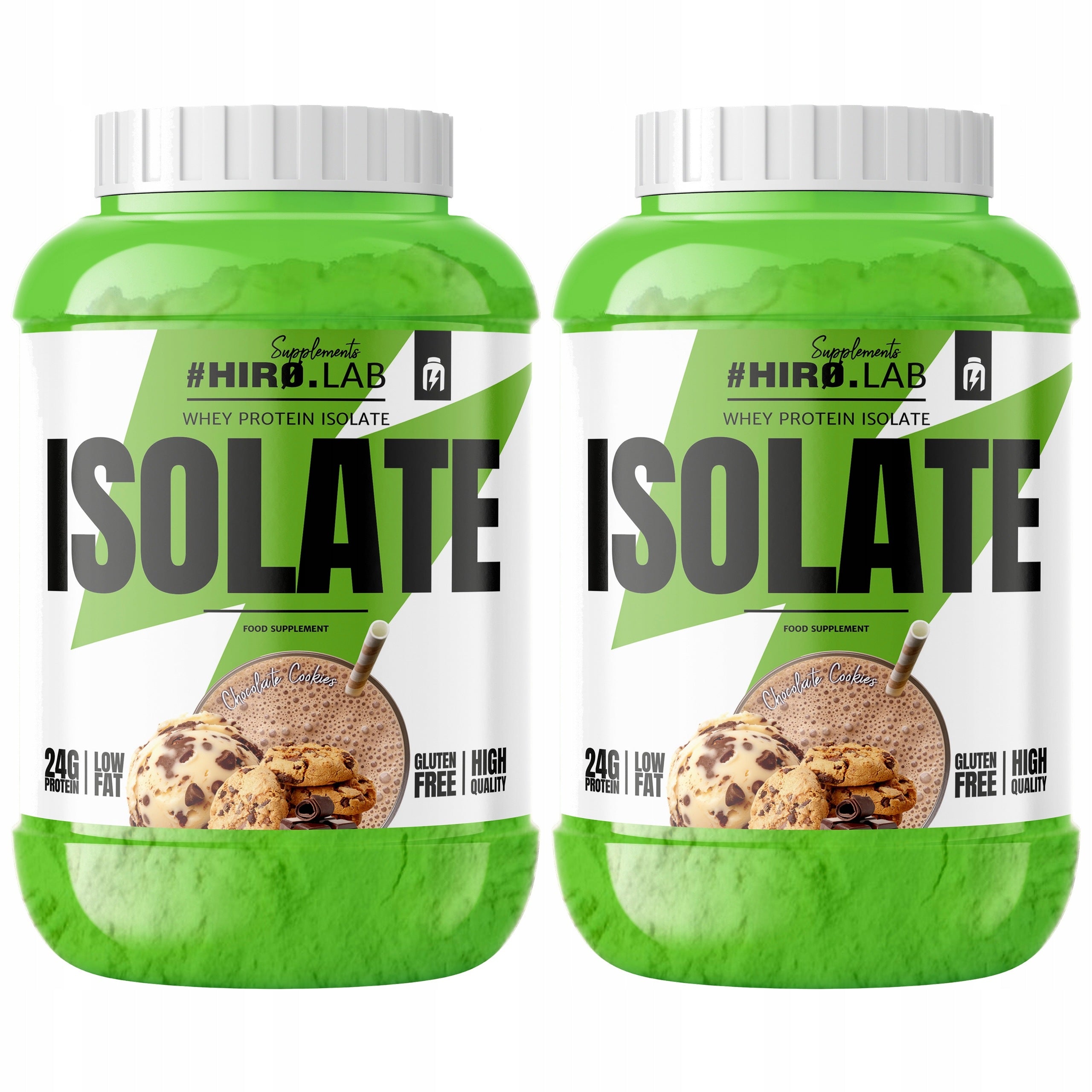 2x WPI Whey Protein Isolate Conditioner Isolate 1800g Chocolate Cake H