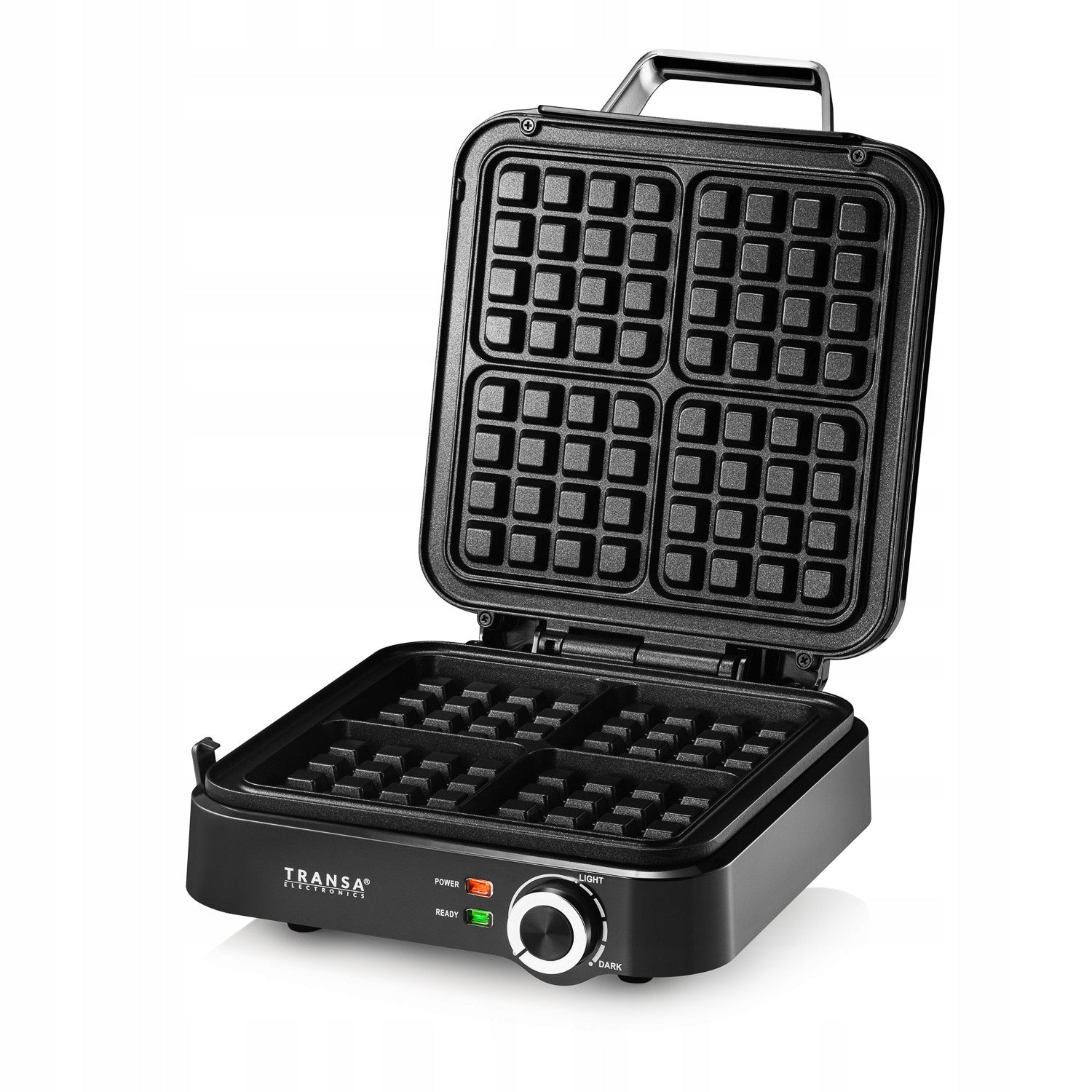 2x Waffle Iron Transa Electronics Te 34 2200 W Black Power rating 2200 W