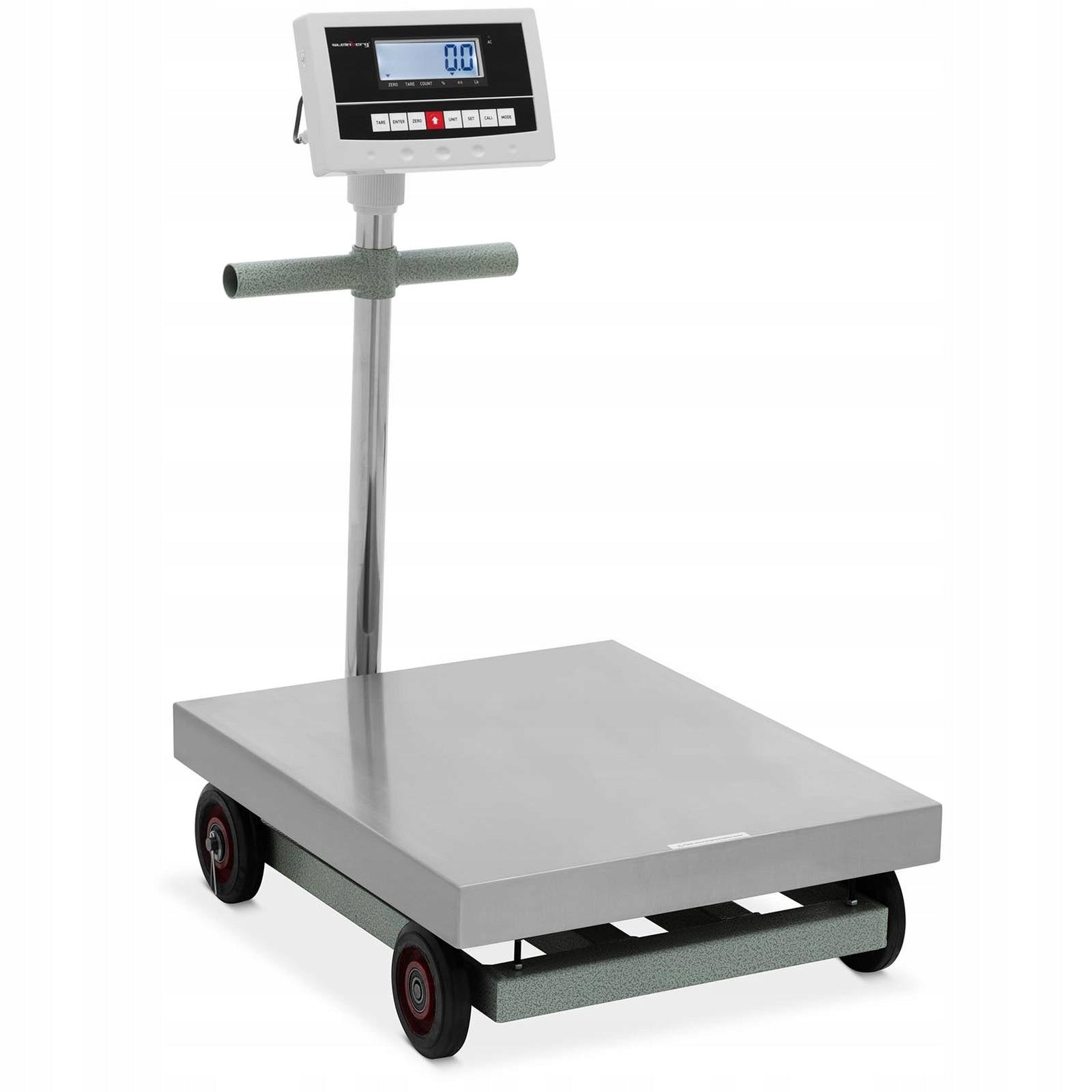 2x Warehouse platform scale control 50 x 60 cm 600 kg / 0.1 kg