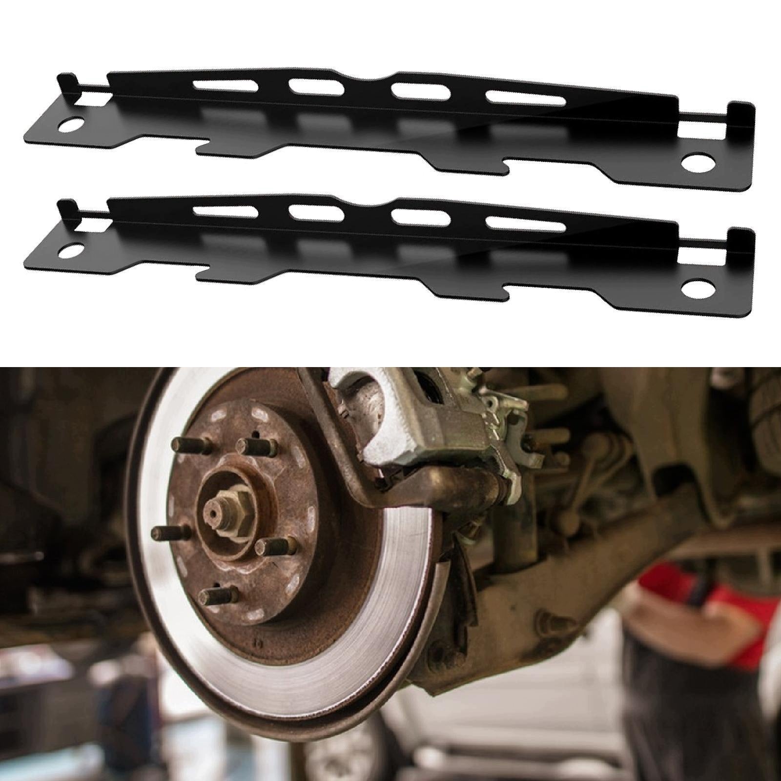 2x Wheel Alignment Tool Plate Accessories Easy Wall Mounted without Tape