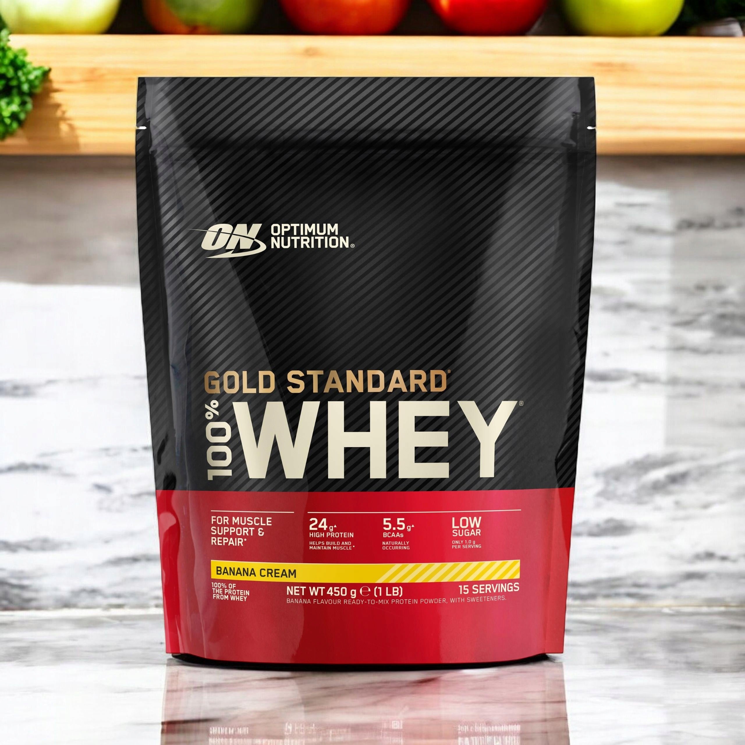 2x Whey Gold Standard Protein Isolate Concentrate 450g Optimum Nutrition Brand Optimum Nutrition